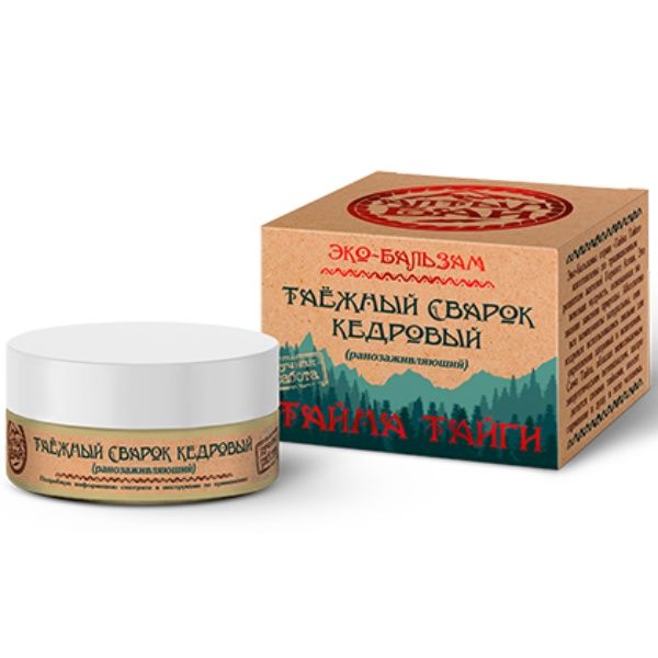 Изображение товара Эко-бальзам Таежный сварок кедровый Ранозаживляющий АлтынБай 50мл Эко-бальзам Таежный сварок кедровый Ранозаживляющий АлтынБай 50мл фотография