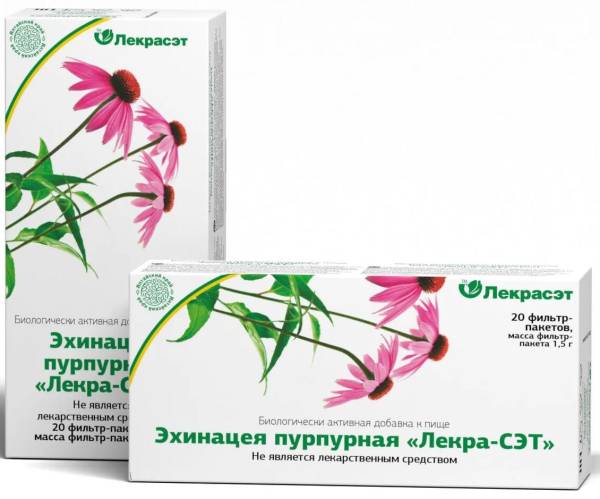 Эхинацея Лекра-сэт 20 пакетиков фотография