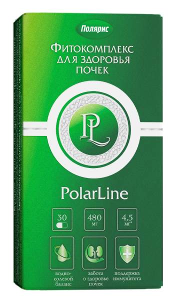 Изображение товара Фитокомплекс для Здоровья почек PolarLine 30 капсул Фитокомплекс для Здоровья почек PolarLine 30 капсул фотография