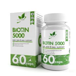 Биотин комплексная пищевая добавка Naturalsupp №60