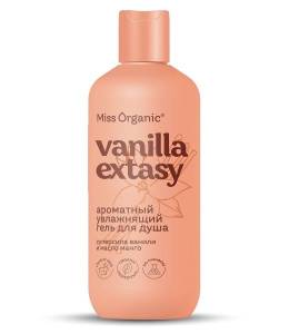 Гель для душа ароматный Увлажняющий Vanilla Ecstasy Miss Organic 290мл